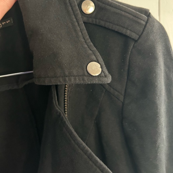 Black Zipper Jacket by Pure Sugar - Picture 5 of 7